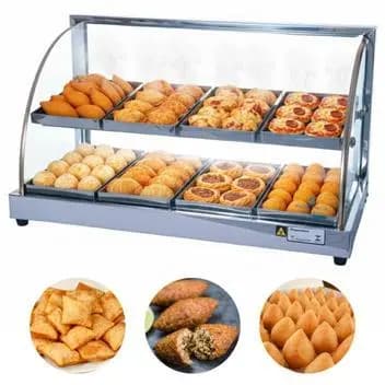 Estufa elétrica  110v Dupla 68cm  8 Bandejas Supritecs