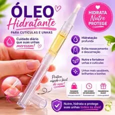 Caneta Óleo Hidratante De Cutícula d&z Unha Manicure Pedicure cheirinho De Frutas