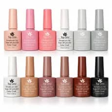 Kit 12 Esmaltes de Unhas em Gel XD/K&S/lirio  LED UV COLEÇÕES soak-off kit Manicure