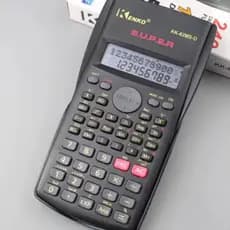 Calculadora Científica Calculadora Multifuncional Preta 12 Dígitos Diversas Funções