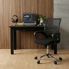 QUEIMA DE ESTOQUE Kit Mesa Multiuso 90cm + Cadeira para Escritório