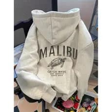Moletom Casual com Ombros Caídos e Estampa de Slogan Feminino, Formatura, Professor, Volta às Aulas, Outono