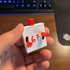Brinquedo 67 Six Seven Farmar Aura Infinita Movimento Mãos Tendência  Fidget
