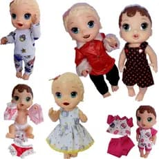 Roupinhas Bonecas Baby Alive Kit C/ 11 Peças Variadas (Fotos  ilustrativa leia descrição)