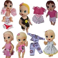 Roupa Baby Alive Boneca Kit Roupinhas C/ 11 Peças Pronta Entrega