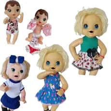 Roupa Baby Alive Sara Comilona Kits Variados(veja na descrição fotos ilustrativas)
