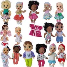 Roupa Boneca Baby Alive Kit C/22 Peças Variadas Pronta Entrega.
