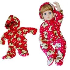 Roupa Boneca Macacão Reborn Bebê Realista