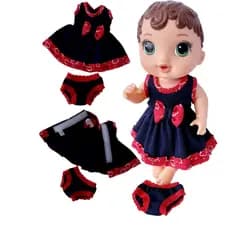 Roupa Baby Alive Kit C/ 15 Peça Variadas Veja Na Descrição.