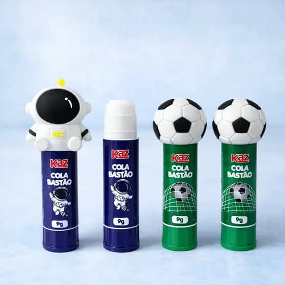 Cola Em Bastão Escolar Decorada Astronauta Bola KAZ