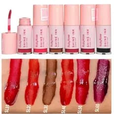 Gloss Ruby Rose Linha Rosa com Brilho Intenso e Efeito Tint Ruby Rose HBL6600