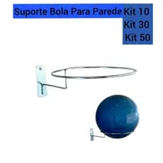 Suporte expositor Bola para Parede aramado esportivo, futebol