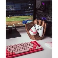 Suporte para Controle Xbox e PlayStation - Luva de Baseball - Play Catch Controller Holder - STLFlix