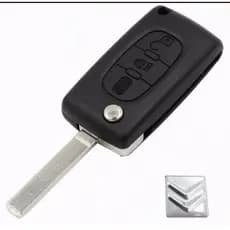 Capa Chave Canivete C4 Hatch Vtr Citroen Carcaça