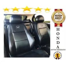 Capa Para Banco DE Carro 100% Couro Honda Hrv New Civic City Fit