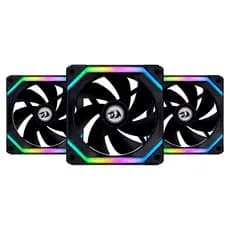 Kit de Fan Lian Li Uni Fan SL120 Redragon Spec Preto UF-SL120-3B SI