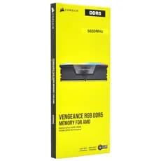 MEMORIA DDR5 16GB 5600MHZ CORSAIR VENGEANCE RGB PRETO CMH16GX5M1B5600Z40 INTEL XMP/AMD EXPO CORSAIR