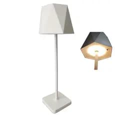 Luminaria Abajur Mesa LED 3 Tons USB Bateria Recarregavel Iluminaçao Casa Quarto Sala Mesa Trabalho Recepçao