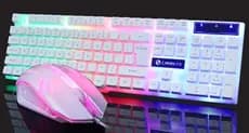 Kit Gamer com Teclado + Mouse LED RGB Master D280