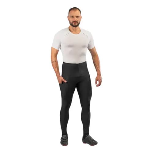 Calça Masculina Ciclismo Free Force Basic Preta Com 3 Bolsos