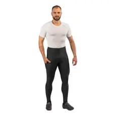 Calça Masculina Ciclismo Free Force Basic Preta Com 3 Bolsos