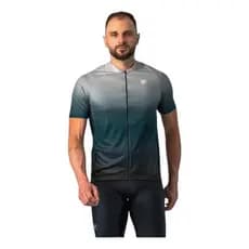 Camisa Ciclismo Masculina Free Force Basic Dawn Cinza