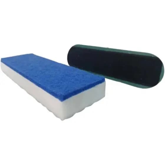 Esponja Mágica para Limpeza de Piso com Velcro , Limpa Piso e Remove Encardido, Riscos e Manchas sem Esforço