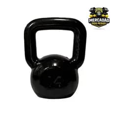 KETTLEBELL DE FERRO 14 KG EMBORRACHADO  - TREINO CASA, ACADEMIA E CROSSFIT