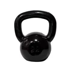 KETTLEBELL DE FERRO 22 KG EMBORRACHADO  - TREINO CASA, ACADEMIA E CROSSFIT