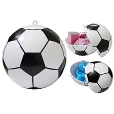 Bola Cha Revelaçao Sexo Menino Menina Genero Futebol Festa Fralda Familia Comemoraçao Gravidez Evento