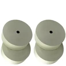 Kit 4 Bobina Térmica 57x300 Metros Relógio Ponto Eletrônico Comprovante Compatível Trix Madis Proveu