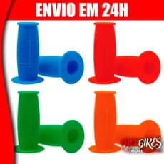 Manopla Infantil Bike 85mm Macia luvinha Colorida GTA Aro 12 14 16