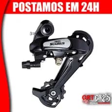 Cambio traseiro 7v SunRun index cage longo com fixação direta