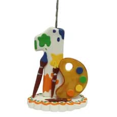 Vela Aniversário Topo de Bolo Personalizada Tema Aquarela Maior Pintor do Universo - Leia a descrição do Produto.