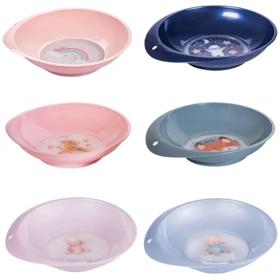 Prato Infantil Fundo BPA Free 750ml Criança Bebe Plasutil