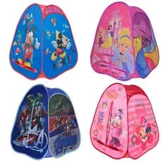 Barraca Infantil Portátil Disney Menina Menino Tenda Cabana Brinquedo Zippy Toys