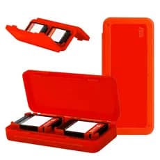 Case para jogos de Switch - 4 espaços / Slots - Laranja