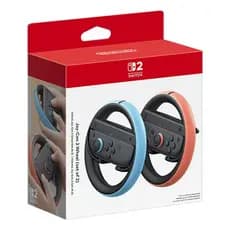 Volantes Joy-con 2 Wheel (set Of 2) - Switch 2 Azul E Vermelho Claro