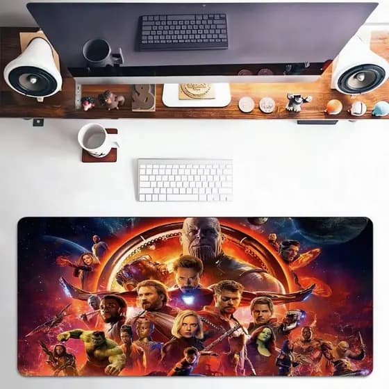 MousePad Gamer Profissional Personalizado Extra grande 30X70 Com Diversos Temas De Series Filmes E Jogos