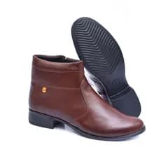 Coturno Feminino Leve Cano Curto Confortável Estiloso Casual Dia a Dia Passeio Trabalho