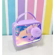 Necessaire holográfica, bolsa organizadora, estojo holográfico, nécessaire feminina, nécessaire infantil,bolsa maquiagem
