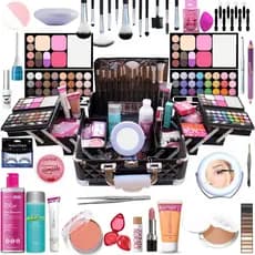Kit Maquiagem Completo Variado com Pincéis Presente Namorada