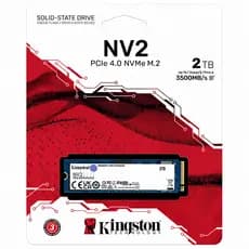 Nvme 2TB Kingston NV2 Pcie 4.0 3500MB/s