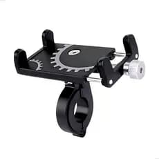 Suporte Para Celular GPS Bike Bicicleta E Moto Em Aluminio Articulado 360º Guidão Universal