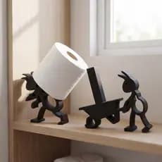 Suporte Papel Higiênico Criativo Formiga Porta Rolo Banheiro Decoração Criativo Banheiro Moderno