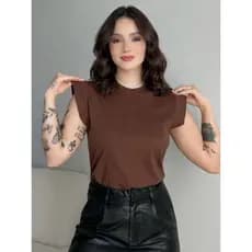 T-Shirt Muscle Tee Blusas Sociais Camiseta Versátil Casual Regata Confortável 100% Algodão