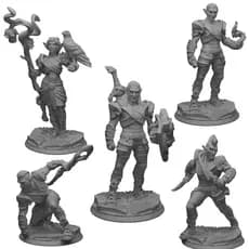 Miniaturas Druid Nature Rpg Compatível D&d Dnd Dungeons Dragons
