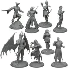 Miniaturas Personagens Baldur's Gate 3 RPG Tabuleiro D&D