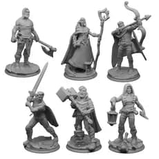 Miniatura Humanos Herois da Lenda Rpg D&D Tabuleiro Pack