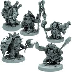 Miniaturas Tortle Tartarugas Rpg Compatível D&d Dnd Dungeon & Dragons